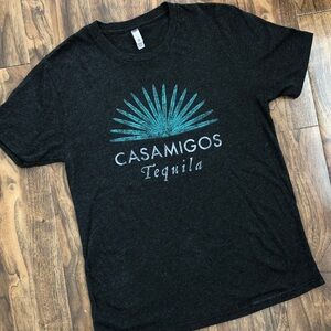 Casamigos Tequila Short Sleeve Graphic Tee-Shirt in Grey Color, Unisex, M